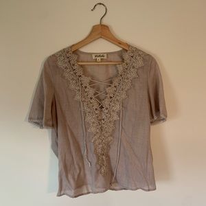 ❌SOLD❌ Lace Blouse